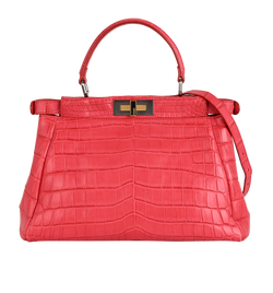 Medium Peekaboo, Crocodile, Pink, 9010, S, 3*
